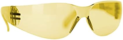 BISON LIFE Yellow Safety Glasses for Men & Women, ANSI Z87.1, 12 Pack