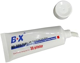 BX-300/F 3D Printer Lead Screw Grease for Bambu Lab P2S, X1C, H2D - High Temperature Synthetic Lubricant -Reduces Z-Axis Binding, Layer Lines & Noise - Food Grade (1.05 oz / 30g)