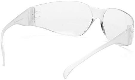 Pyramex S4110R20 Intruder Eyewear Clear + 2.0 Lens with Clear Frame (3-Pack)