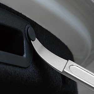 Metal Skin Wedge Tool (Curved & Straight) Patented - Popularly Used in The Aviation/Automotive Industry (1, Mini)