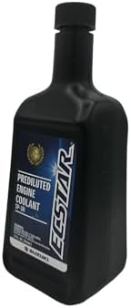 CYCLEMAX Three Pack Compatible with Suzuki Ecstar Prediluted Engine Coolant 990A0-02E10-01Q Contains Three Quarts and a Funnel