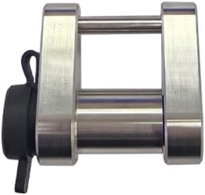 61106 | Trailer Latch Lock for Hook, Thumb, Trigger, & Yoke Trailer Coupler Latch - (3/4" Depth)