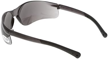 MCR Safety BKH25G Bearkat Glasses, Gray Lens
