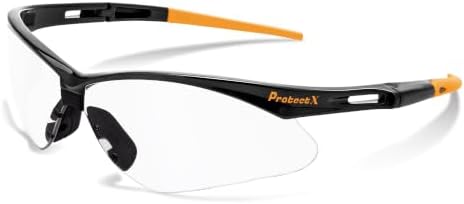 ProtectX Safety Glasses for Men & Women, Safety Sunglasses