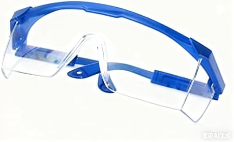 Safety Glasses, Clear Anti-Fog Protective Goggles, Lightweight Industrial Eye Protection (4 Pack)