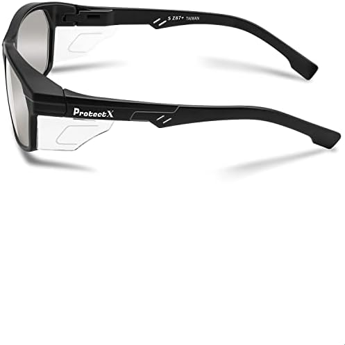 ProtectX Classic Safety Glasses, Anti-Fog Scratch Resistant Lenses