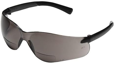 MCR Safety BKH10G Bearkat Glasses, Gray Lens