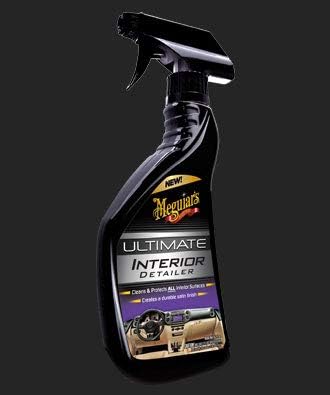 Meguiar's G16216 Ultimate Interior Detailer, Protects Interior Surfaces from Dirt and Grime, Leaves Your Surfaces Protected from UV Rays and Giving It a Lasting Finish, 15.2 Oz Spray Bottle