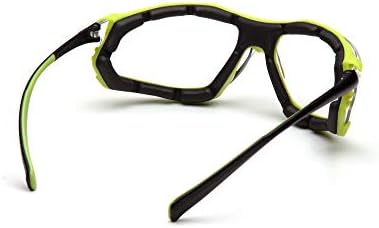 Pyramex Proximity Safety Glasses Eye Protection, Amber H2X Anti-Fog