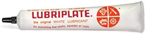 Multipurpose Grease, 1.75 oz, Tube, Mineral Base, 140 Degrees F Max Op Temp, White, 100 Series - 1 Each