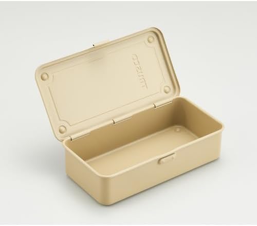 TRUSCO T-190LS Trunk Tool Box, 80.9 x 4.0 x 57 (203 x 109 x 57 mm), Light Sand