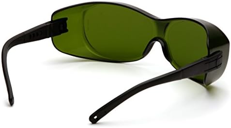 Pyramex OTS Over The Spectacle Safety Glasses Indoor Outdoor Lens Black Temples ANSI Z87+