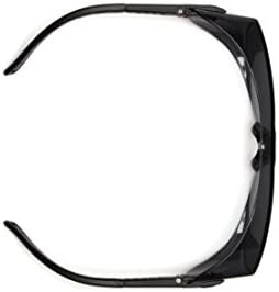 Pyramex OTS Over The Spectacle Safety Glasses Indoor Outdoor Lens Black Temples ANSI Z87+