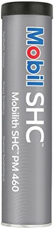 Mobilith SHC PM 460 White Lithium Complex Multipurpose Grease, 13.7 oz, NLGI Grade: 1.5 (1 tube)F