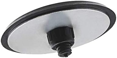 SING F LTD Rear Wiper Delete Kit - Waterproof Block Off Plug Cap for Tailgate Wiper Arm ABS Black 37mm