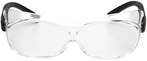 Pyramex OTS Over The Spectacle Safety Glasses Indoor Outdoor Lens Black Temples ANSI Z87+