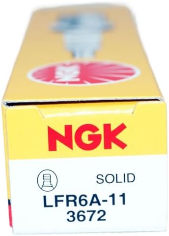 NGK 3672 Spark Plugs LFR6A-11 (4 Pack)