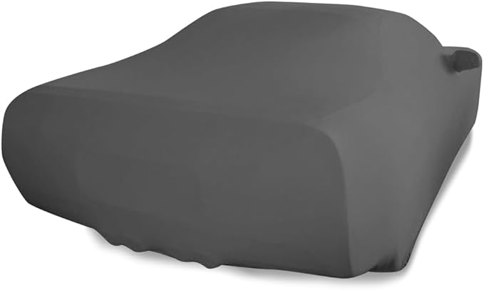 C5 Corvette Indoor Car Cover - Custom Fit Ultraguard Stretch Satin - The Ultimate High End Fit with Storage Bag for 1997-2004 C5, Z06, Convertible, Hardtop Corvettes (Dark Gray)