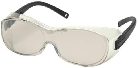 Pyramex OTS Over The Spectacle Safety Glasses Indoor Outdoor Lens Black Temples ANSI Z87+