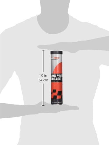 LubriMatic 11390 LMX Red High Performance Grease - 14 Ounce Cartridge (Pack of 2)