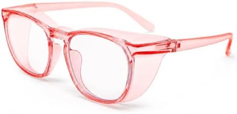 MORK&SUKY Safety Glasses, Stylish Goggles With No Fog Lense, Alternatives To Regular Protective Eyewear For Lab and Nursing.