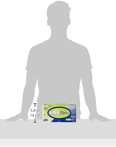 SHOWA Best N-Dex 7705PFT Accelerator-free Disposable Nitrile Glove, Powder Free, X-Large (Pack of 500) Green