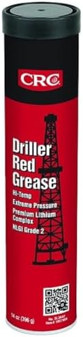 Crc Extreme Pressure Grease, 14 oz, Red SL3640-1 Each