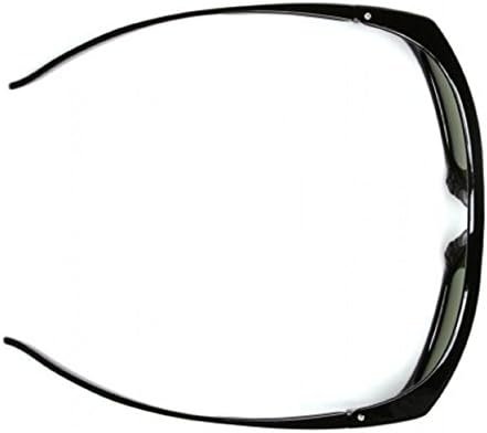 Pyramex Emerge Full Reader Safety Glasses SB7910D15 (3 Pair) (+1.5 Lens, Black Frame/Clear Lens)