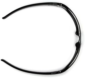 Pyramex Goliath Safety Eyewear Black Frame Clear Anti Fog Lens
