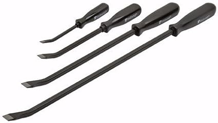 4 Pc Heavy Duty Pry Bar Set