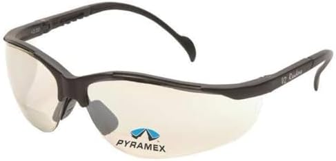 Pyramex Venture II Bifocal Readers Safety Glasses Protective Eyewear, 2.5 Diopters, Amber