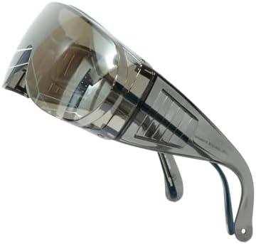 Calabria Fit Over Safety Glasses | Polarized Sunglasses Over Glasses | Wrap Around Anti-Fog | Scratch Resistant | Unisex