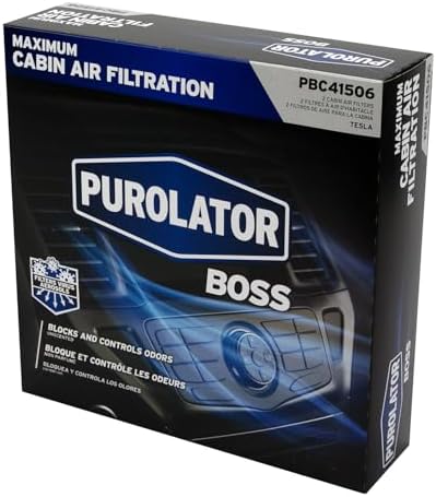 Purolator PBC41506 PurolatorBOSS Cabin Air Filter with Activated Carbon