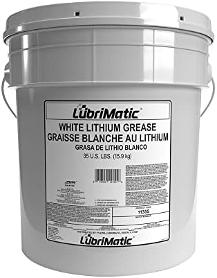 LubriMatic 11355 White Lithium Grease - 35 LB Tub