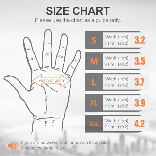 Gasoline 12 Pairs MicroFoam Nitrile Work Gloves, Touchscreen Breathable Safety Gloves for Warehouse, Mechanic, Sizes S-XXL
