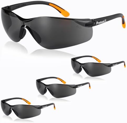 ProtectX Safety Glasses for Men & Women, Safety Sunglasses