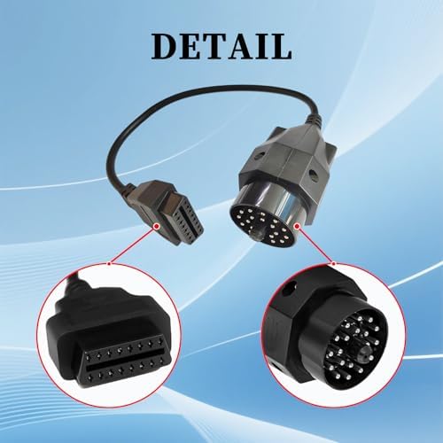 OBD1 to OBD2 Cable for BMW 20 Pin Adapter,20pin Diagnostic Connector