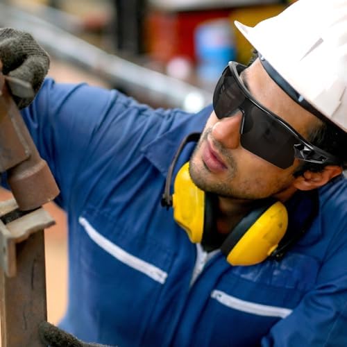 OXG 6 Pack Safety Glasses for Men Women, ANSI Z87.1 Protective Eyewear