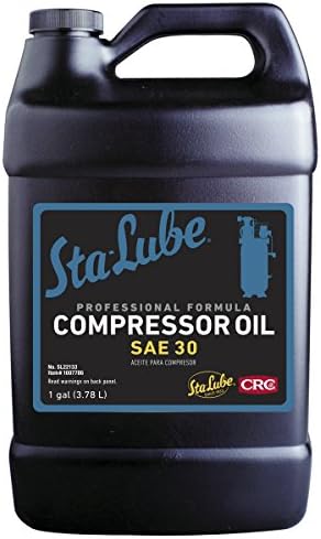 Sta-Lube Compressor Oil SL22133-1 gal, Professional Formula SAE 30 Oil for Reciprocating & Rotary Compressors