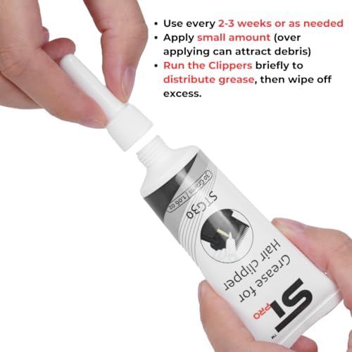 Supreme Trimmer Professional Hair Clipper Lubricating Grease 30g STG30