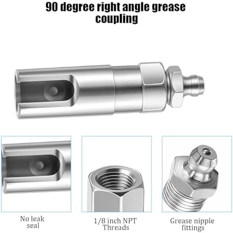 10 Pack Grease Gun Accessory Kit for Automotive Service