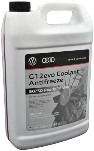 Audi Genuine G12 EVO Coolant Antifreeze, 50/50 Premixed, Ready to Use