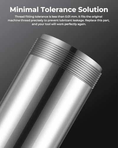 Grease Gun Replacement Tube is Compatible with Mil.Waukee.2646-20 2-SPD, 2446-21XC, 2446-20, Precision fit Threading, High-Density Iron Pipe, No Deformation, No Leakage