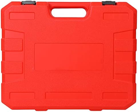 Yonligonju 18pack Universal Radiator Pressure Leak Tester Kit, Automotive coolant Pressure Tester kit for Motorcycle Car Truck (Red)