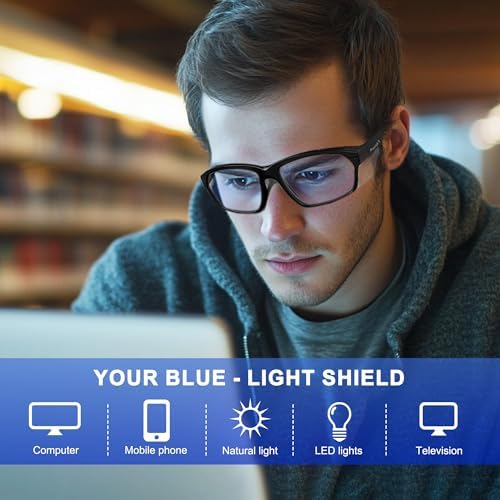 ProtectX Classic Safety Glasses, Anti-Fog Scratch Resistant Lenses