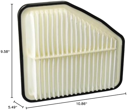 BOSCH 5520WS Workshop Engine Air Filter - 98% Efficiency at Capturing Dirt