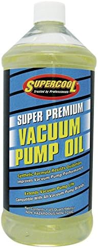 TSI Supercool V32-12CP 68 Viscosity Synthetic Vacuum Pump Oil 32oz 12-Pack