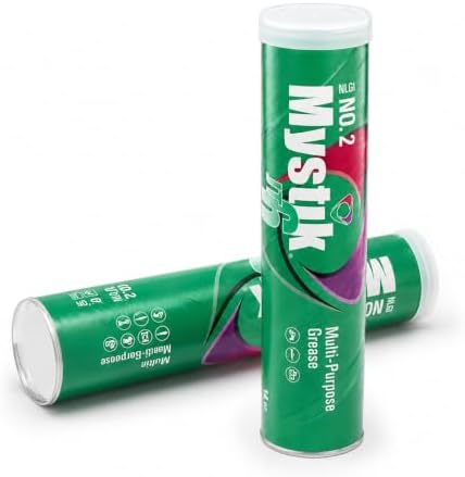 Mystik JT-6 Multipurpose Grease Tube, Water Resistant NLGI 2, 14 oz, 2-Pack