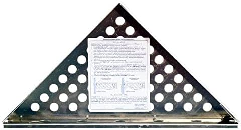 Innovis 12"x12"x17" Triangular Better-Bench, Silver Steel Wall Mount Workbench