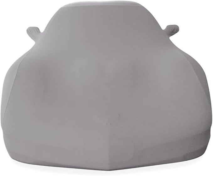 C5 Corvette Indoor Car Cover - Custom Fit Ultraguard Stretch Satin - The Ultimate High End Fit with Storage Bag for 1997-2004 C5, Z06, Convertible, Hardtop Corvettes (Silver)